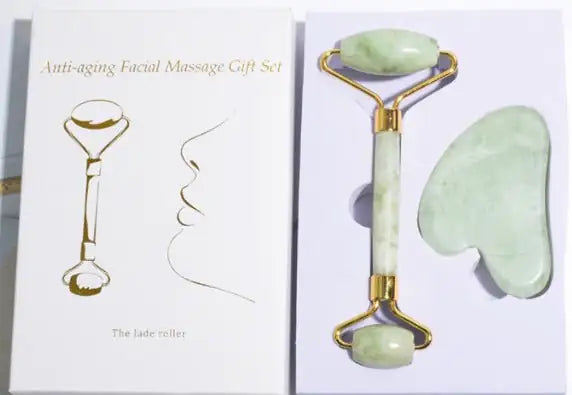 Jade Radiance Roller & Gua Sha Set