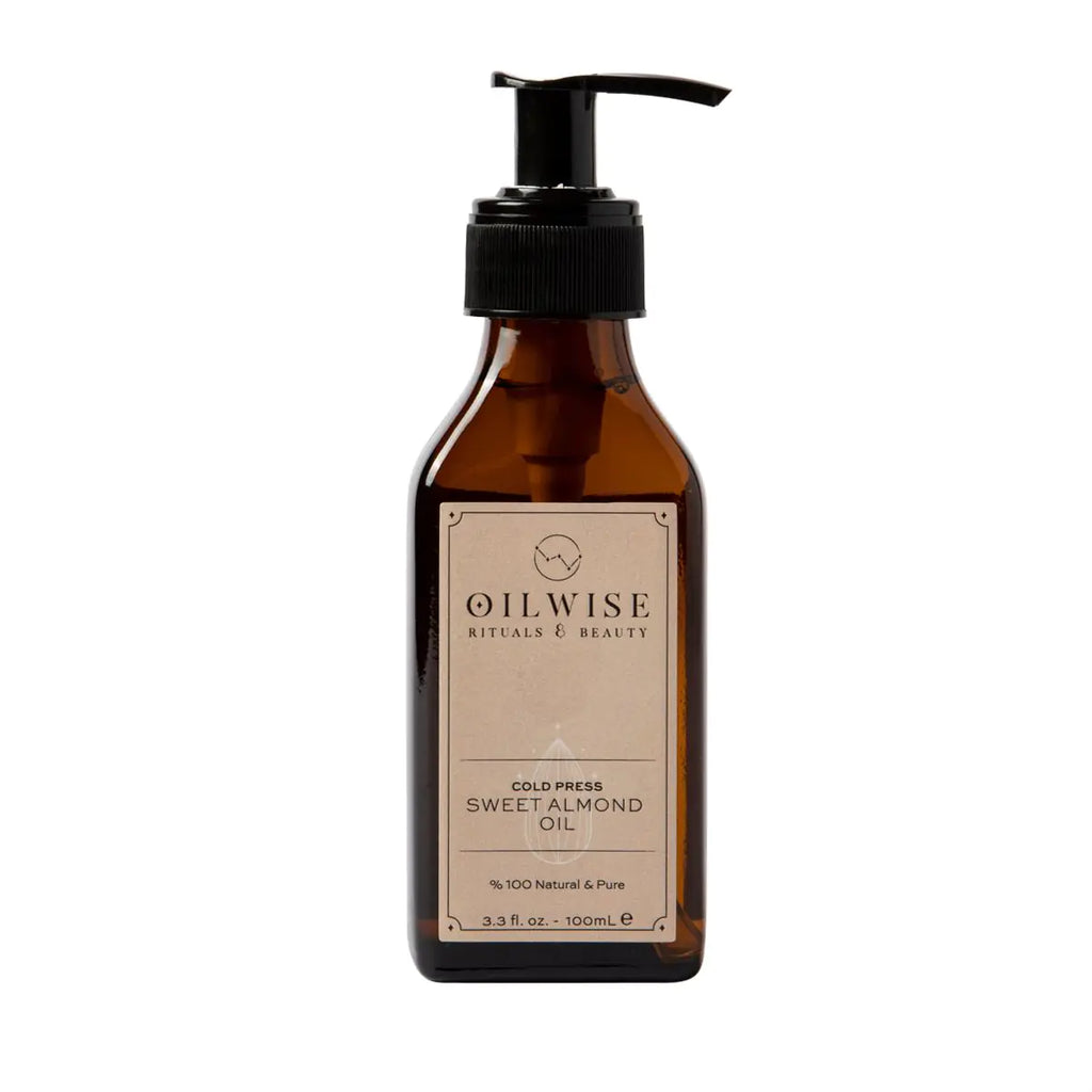 Cold Pressed Sweet Almond Oil & Eye Repair Serum Set — by Oilwise