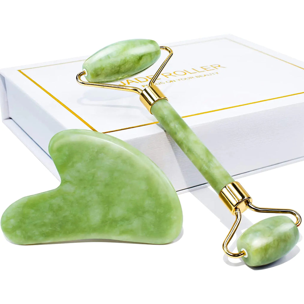 Jade Radiance Roller & Gua Sha Set